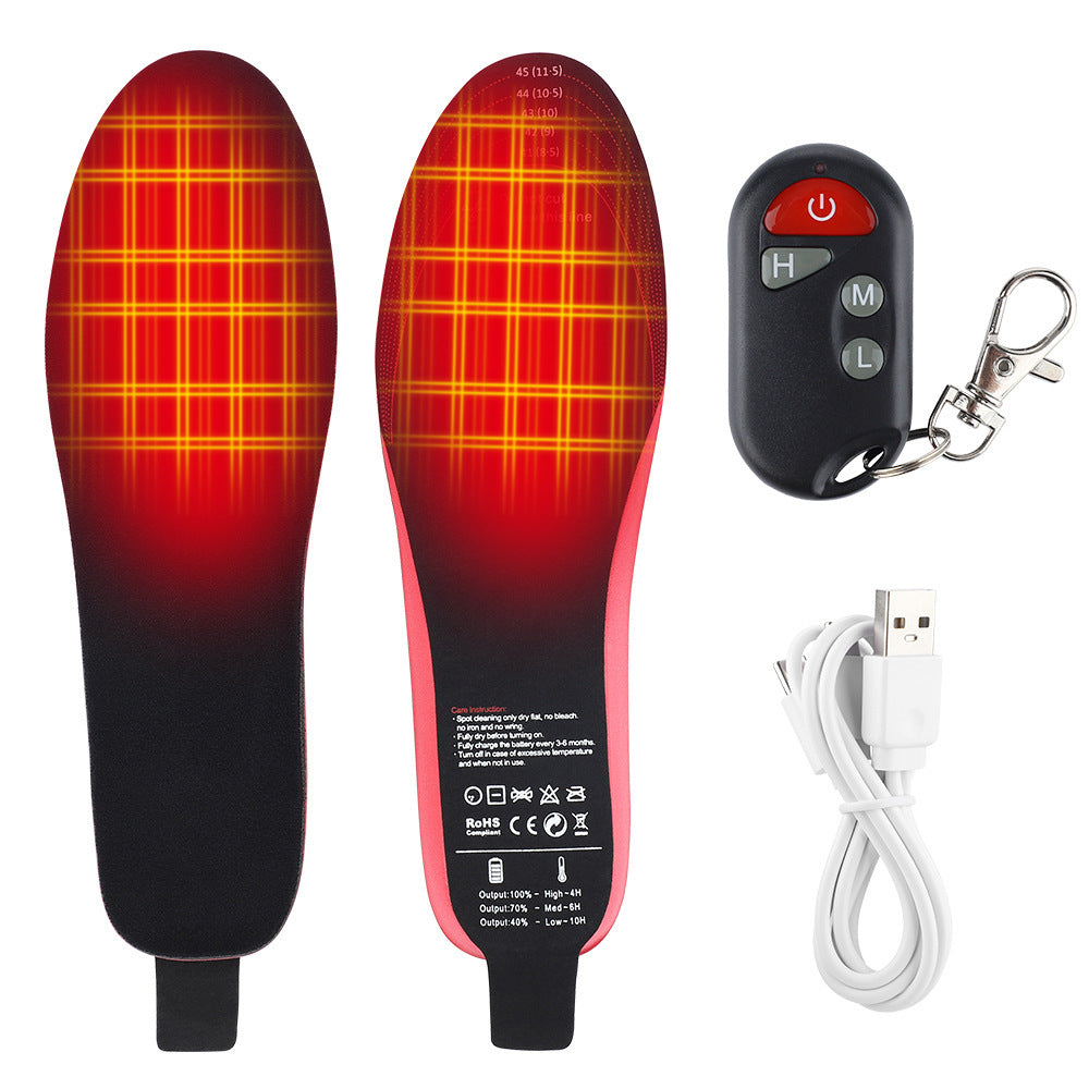 Heated Insoles For Men Women Rechargeable Heating Boot Insole Feet Warmer Pads Cut To Any Size Heating Electric Heated Insoles - Bellarte Enchanté Heated Insoles For Men Women Rechargeable Heating Boot Insole Feet Warmer Pads Cut To Any Size Heating Electric Heated Insoles